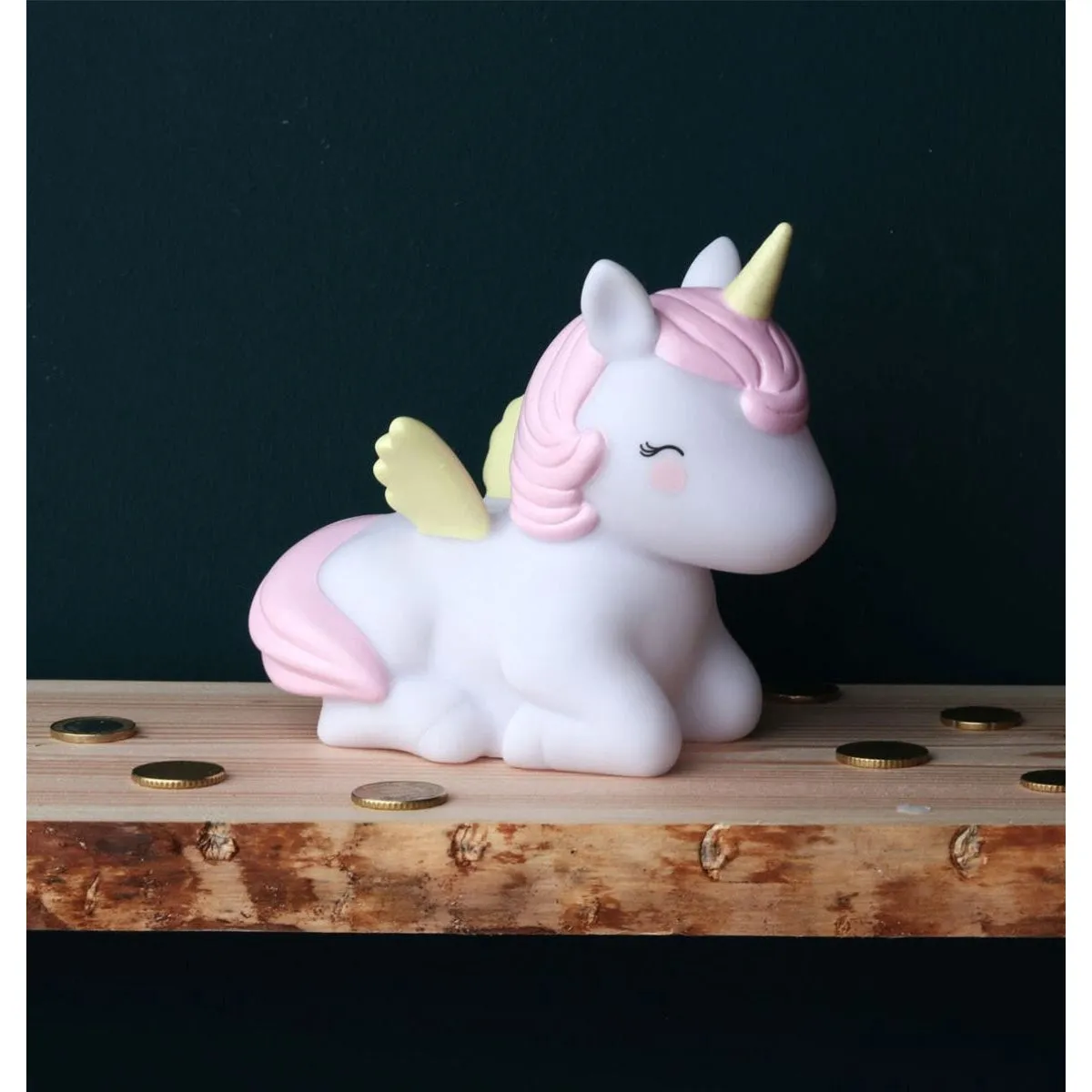 A Little Lovely Company Money Box Unicorn