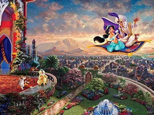 Enchanted Moments 4 in 1 Disney Dream Collection Puzzle for Magical Family Fun