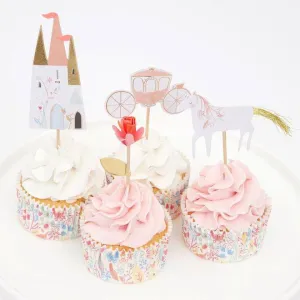 Meri Meri Princess Cupcake Kit - 24 Pack