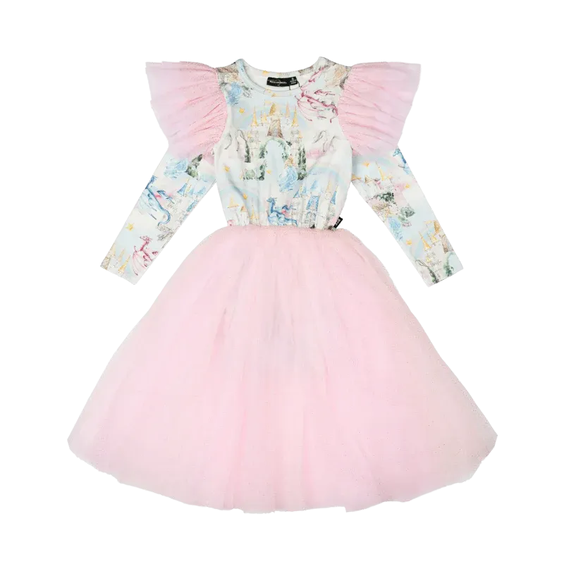 ROCK YOUR KID | FAIRY TALES LONG SLEEVE FLOUNCE DRESS