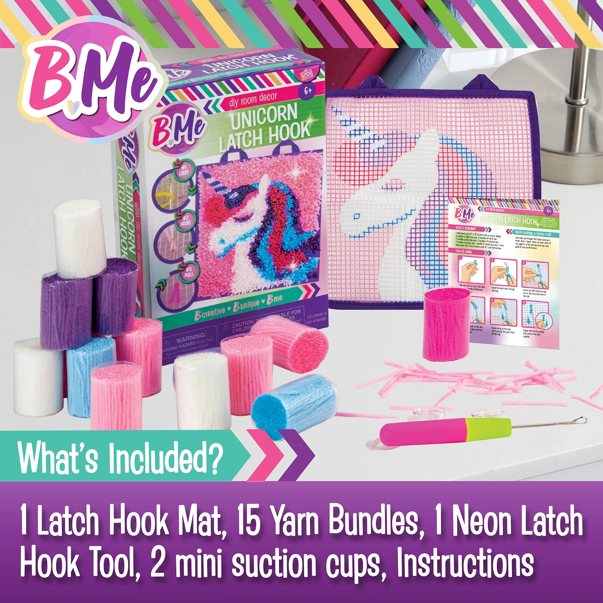 Ultimate Unicorn Latch Hook Kit for Kids