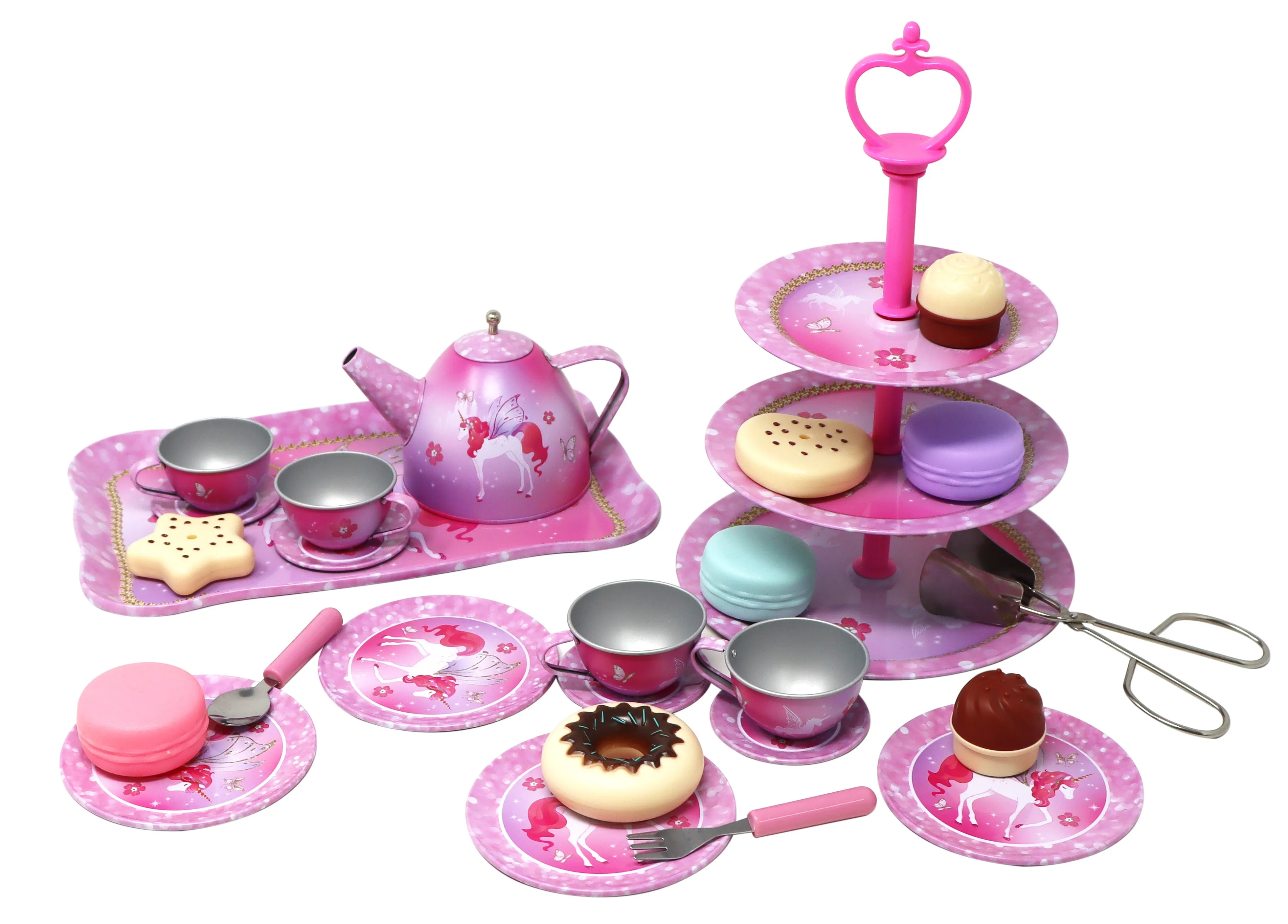 Unicorn Princess High Tea Set